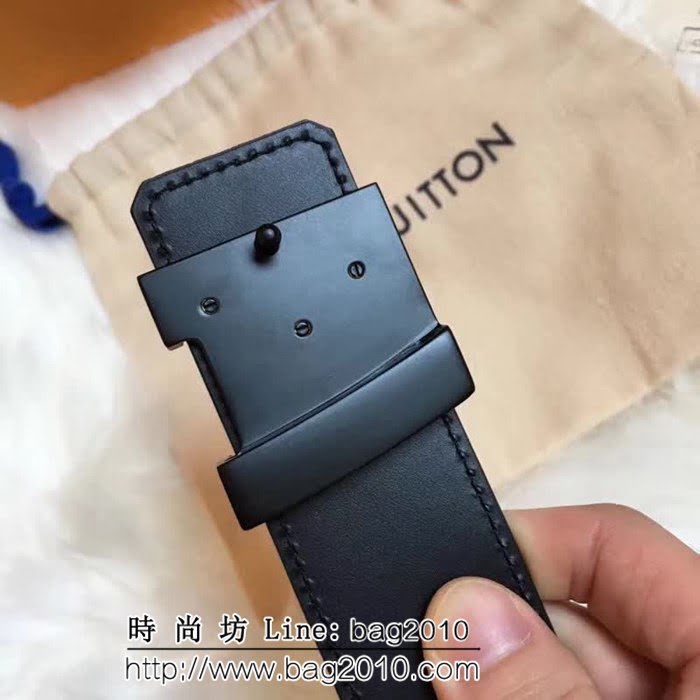路易威登LV 扣皮帶系列 MADE in S ain 原單水貨M9808 高端男士皮帶 LHG1059